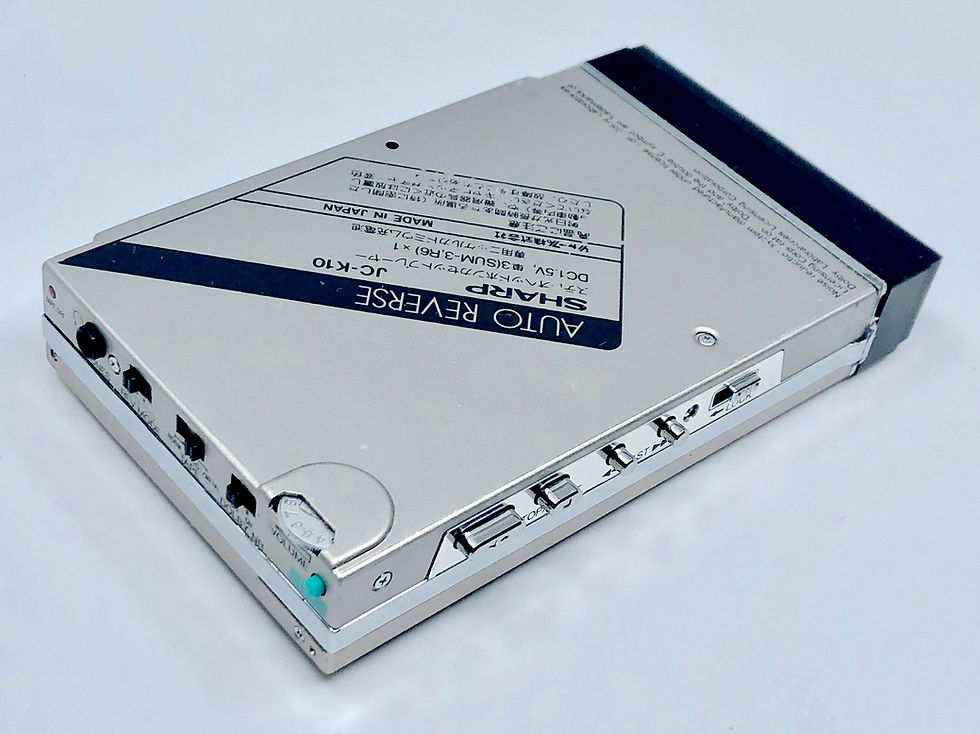 Sharp JC-K10 Silver Cassette Player