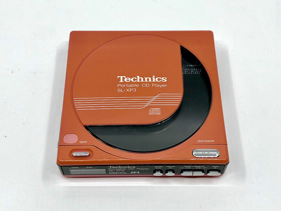 Technics SL-XP3 Red Portable CD Player