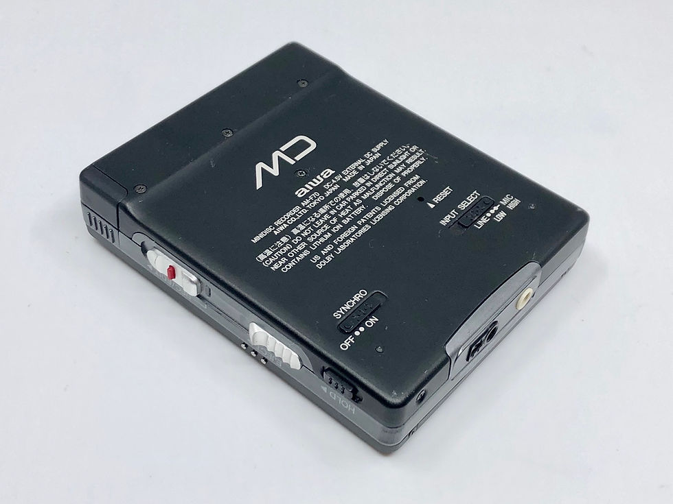 Aiwa AM-F70 Black MiniDisc Recorder