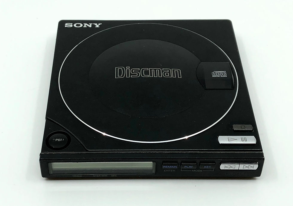 Sony Discman D-100 Portable CD Player