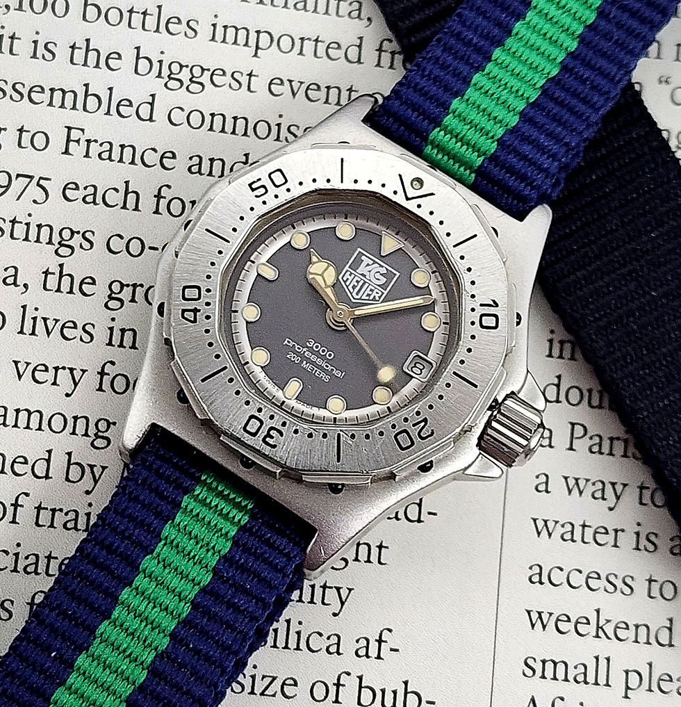 TAG Heuer プロフェッショナル 時計 200m防水【電池交換済 稼働品