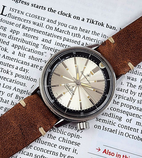 1961 Seiko J12082 Silver Wave Starburst Dial Automatic, Seiko's