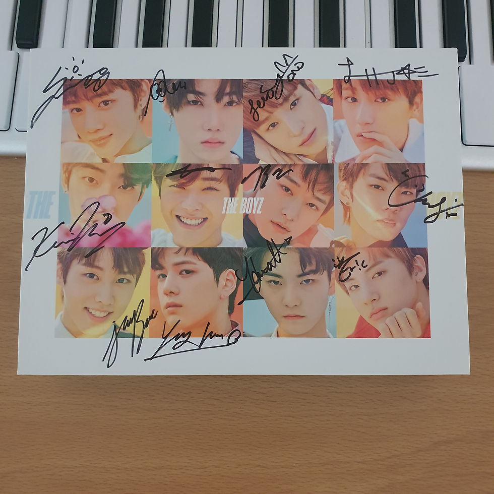 sign⭐本物メンバー直筆サイン付き⭐2AM「Let's TALK」韓国盤KPO