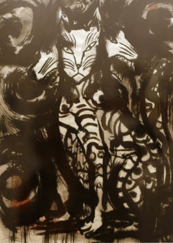 刑部仁 妙高山 油絵4号F型 日動画廊 刑部仁 妙高山 油絵4号F型 日動