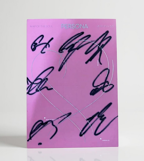 🌸 BTS – 'MAP OF THE SOUL: PERSONA' SIGNED ALBUM | Inspire Me Shop