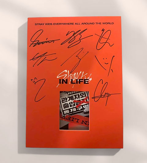 STRAY KIDS - IN LIFE SIGNED ALBUM | Inspire Me Shop