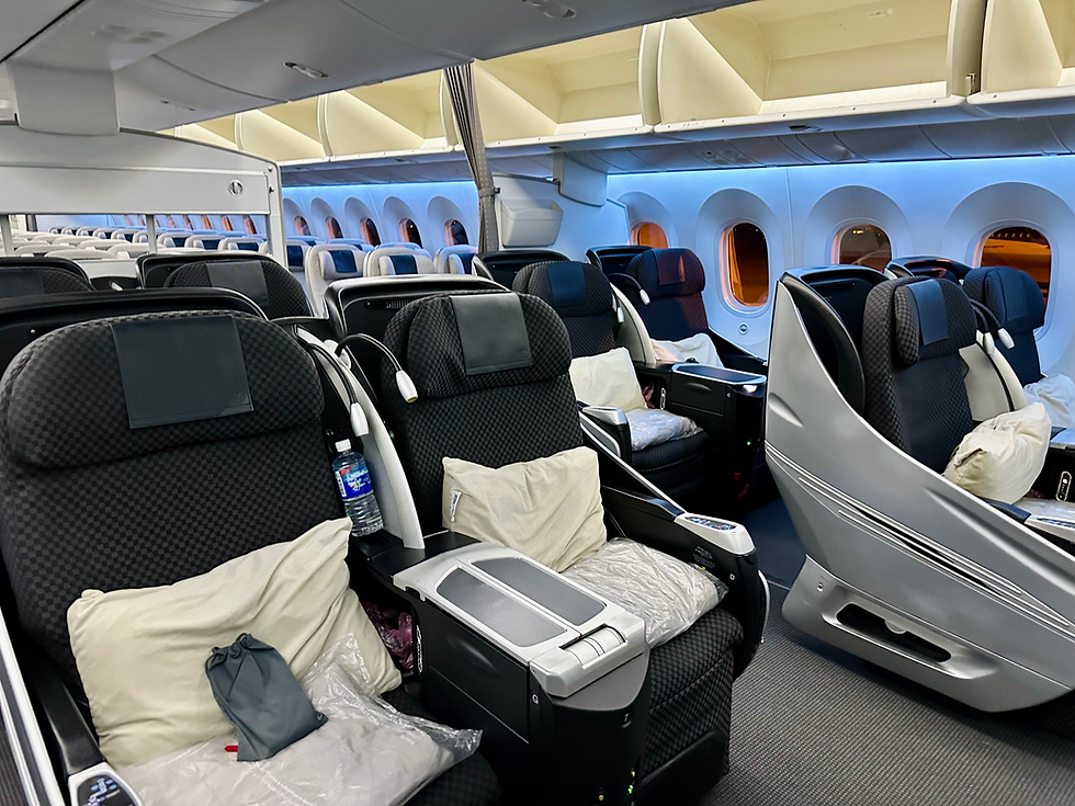 Review: Japan Airlines 787-8 Business Class Osaka-Bangkok