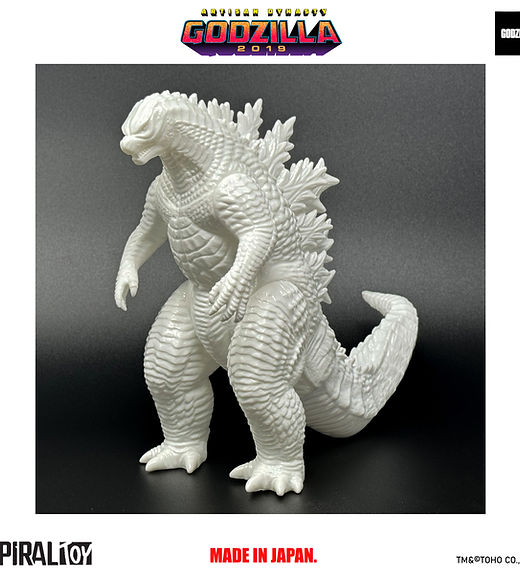Artisan Dynasty: Godzilla 2019 White Blank | Spiral Toy