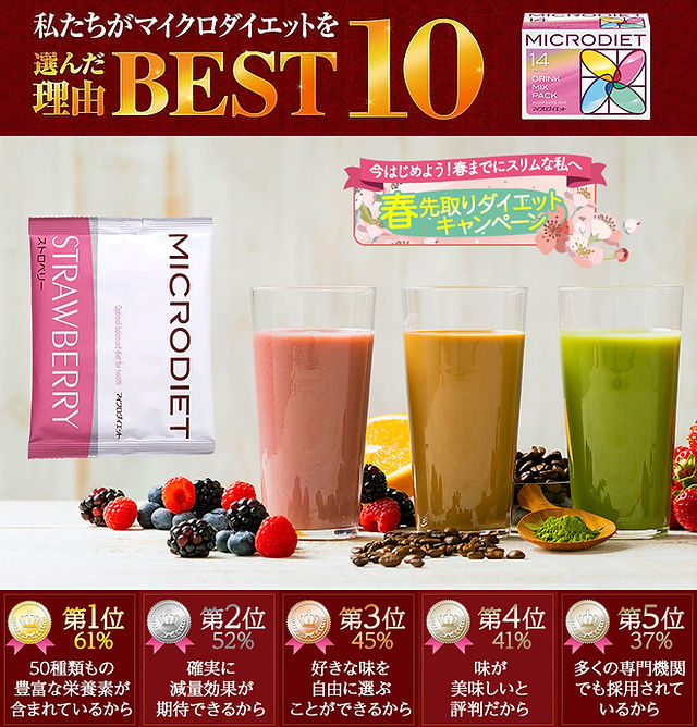 博多 あまおう マイクロダイエット ドリンク サニーヘルス MD 7食分