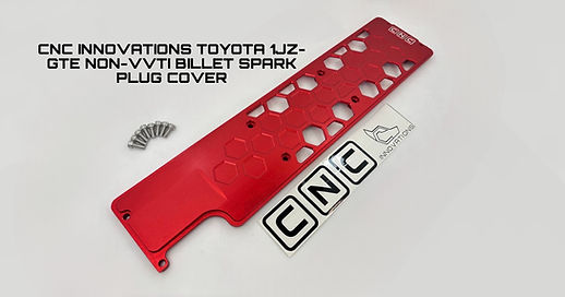 TOYOTA 1JZ 1JZ-GTE NON-VVTI BILLET SPARK PLUG COVER | CNC INNOVATIONS