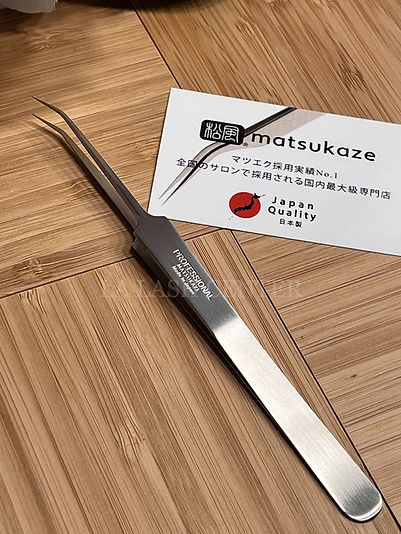 Matsukaze 日本松风美睫镊Eyelash Tweezer type-j | La Lashes Center