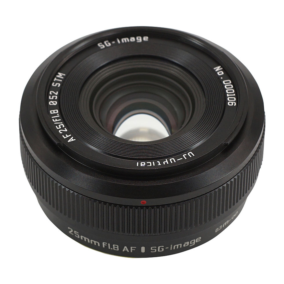 SG-image AF 25mm F1.8 新発売