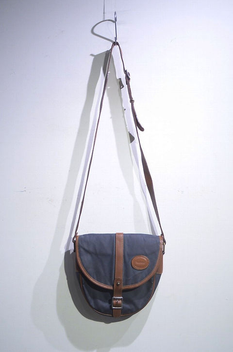 BARBOUR LEATHER Sholder Bag Made England バブアー レザー