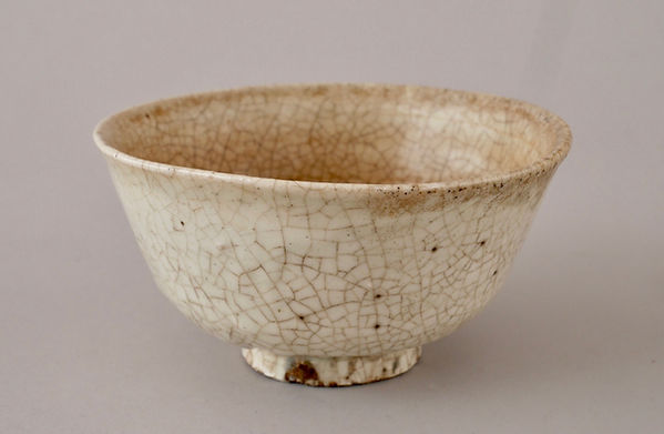 朝鮮美術 陶磁器 | 玉子手茶碗 李朝初期 | gallery陽々youyou | 山梨県