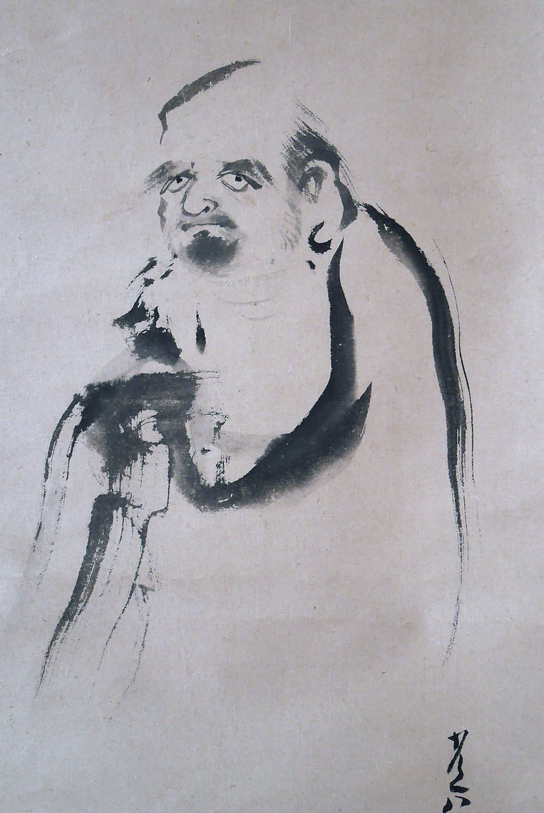 日本美術 書画・掛軸 | 達磨図 狩野常信 | Gallery陽々youyou | 山梨