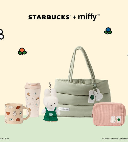 Starbucks​ ​x Miffy Collection 2024 | Webuybangkok