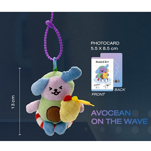 JimmySea - Avocean on the Wave Doll Keychain | Webuybangkok