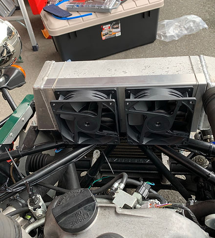 セブン160/170用ICダクトファン (Intercooler Fan for Caterham Seven