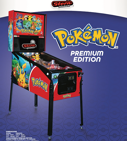 Pokemon Premium Edition Pinball Machine | Flip N Out Pinball