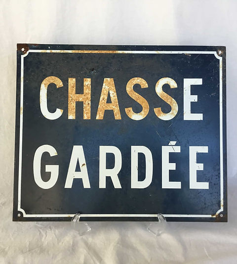 フランス アンティーク ホーロー サインボード 