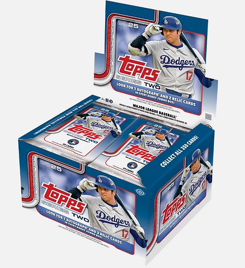 MLB 2025 TOPPS SERIES 2 JUMBO BASEBALL box #大谷翔平 #トップス