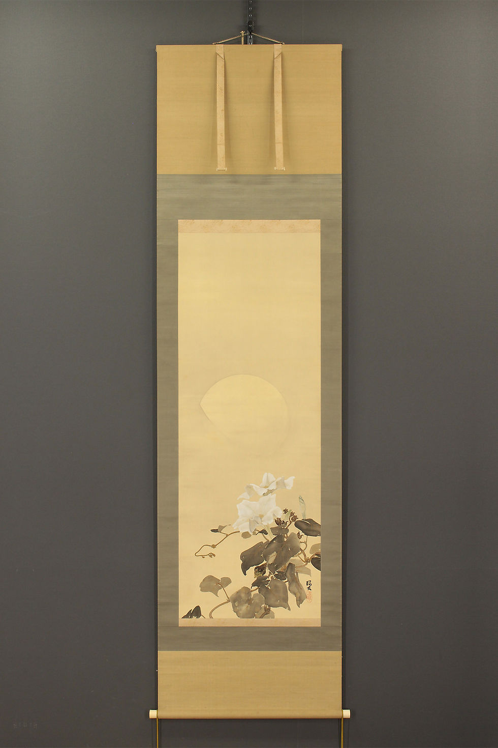 掛軸 山内信一「巴鴨図」 | 新古美術いづも