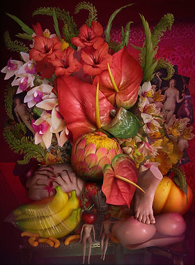 David LaChapelle | Earth Laughs in Flowers | The Lovers