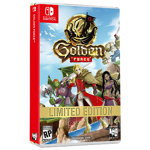Golden Force - Limited Edition [Nintendo Switch] | VGNYsoft Games