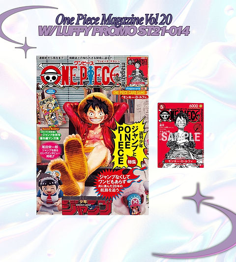 ONE PIECE Magazine Promo Monkey D. Luffy ST21-014 Japanese Shonen