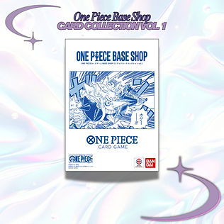 ONE PIECE Base Shop Card Collection Volume 1 Japanese