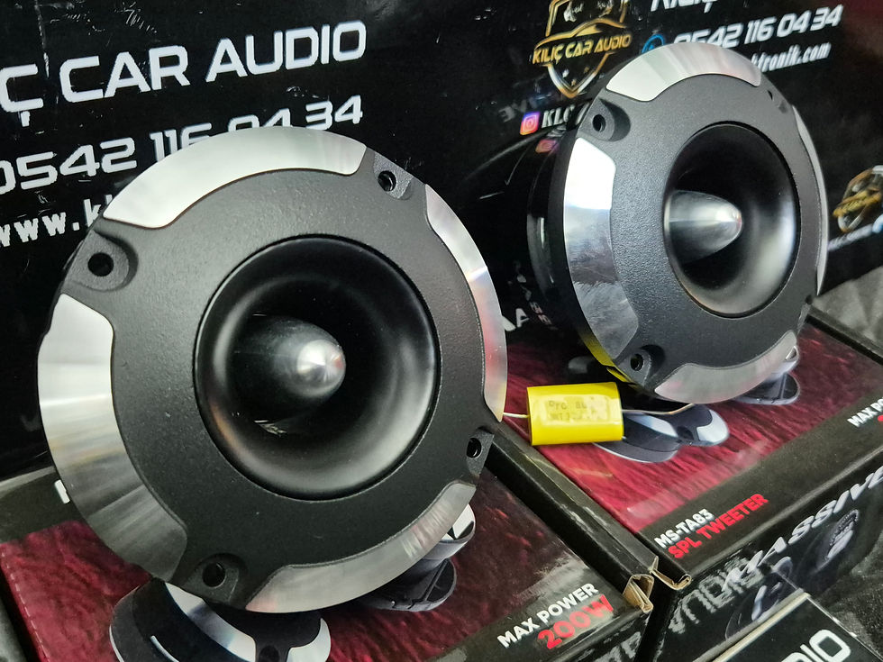 MASSİVE MS-TA83 TWEETER 10 CM SPL TWEETER | KILIÇ CAR AUDİO