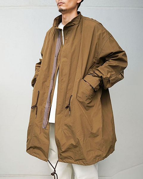FAKIE STANCE M-65 COAT BROWN | GRAVITY FUKUOKA