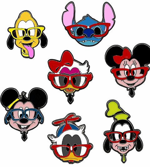Nerds Rock Disney Booster 7 Pin Set | BuyDisneyPins