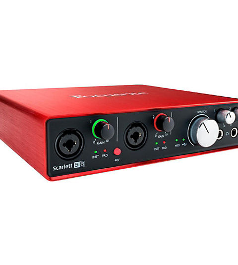 Focusrite Scarlett 6i6 (1st Gen) Audio Interface | Feminist Synth Lab