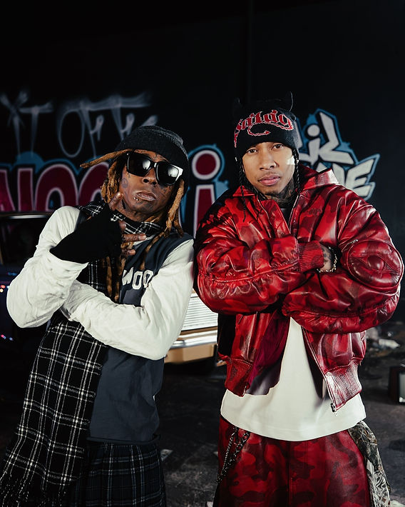 Tyga & Lil Wayne reunite for new drop 'Pop It Off'