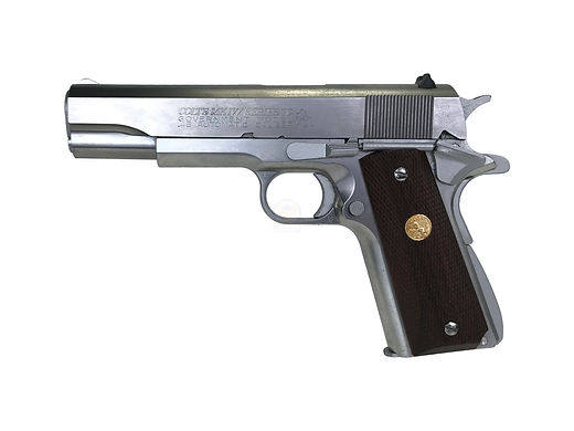 Western Arms COLT MK IV series 70 Silver GBB Pistol Limited