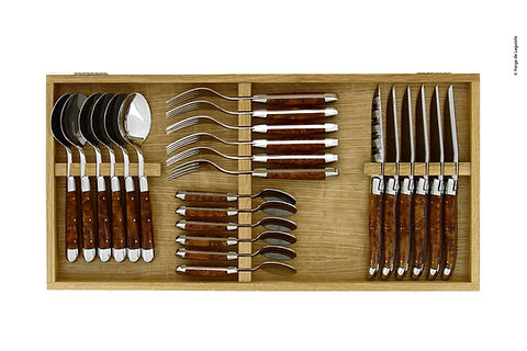 カトラリー24本セット スーヤハンドル | LAGUIOLE