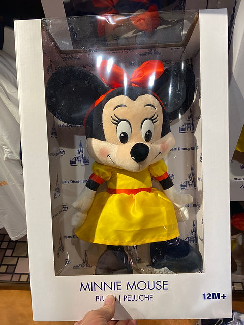 ウォルトディズニーワールド50周年 ボックス入り ミニーぬいぐるみ