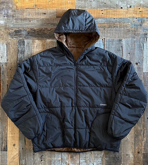 Cloveru® Reversible Urban Anorak JKT | BIZARRE GREEN