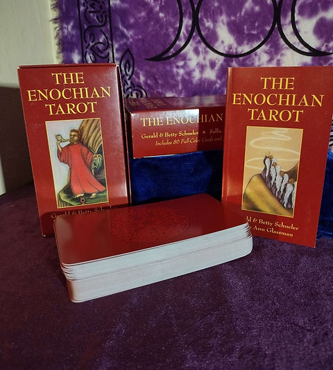 Enochian Tarot by Gerald and Betty Schueler Second Edition First