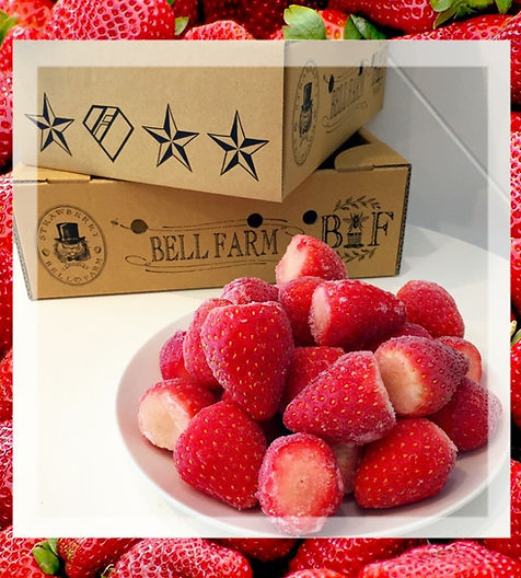 冷凍いちご 1kg | BELL FARM.ME