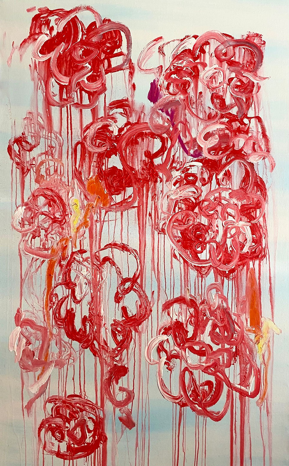 絵画 大西浩仁さんの書いた絵、「夕日ただ笑うだけ」の本 絵画 大西