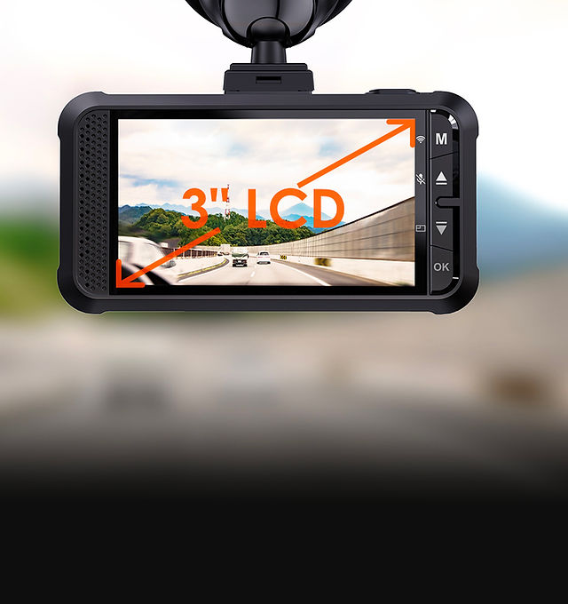 人気ドライブレコーダー｜VANTRUE X4S｜前後2カメラ