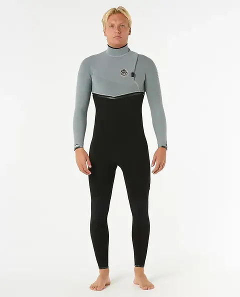 RIP CURL MEN'S E7 E-BOMB ZIP FREE 4/3 SURF WETSUIT | peak-to-sea