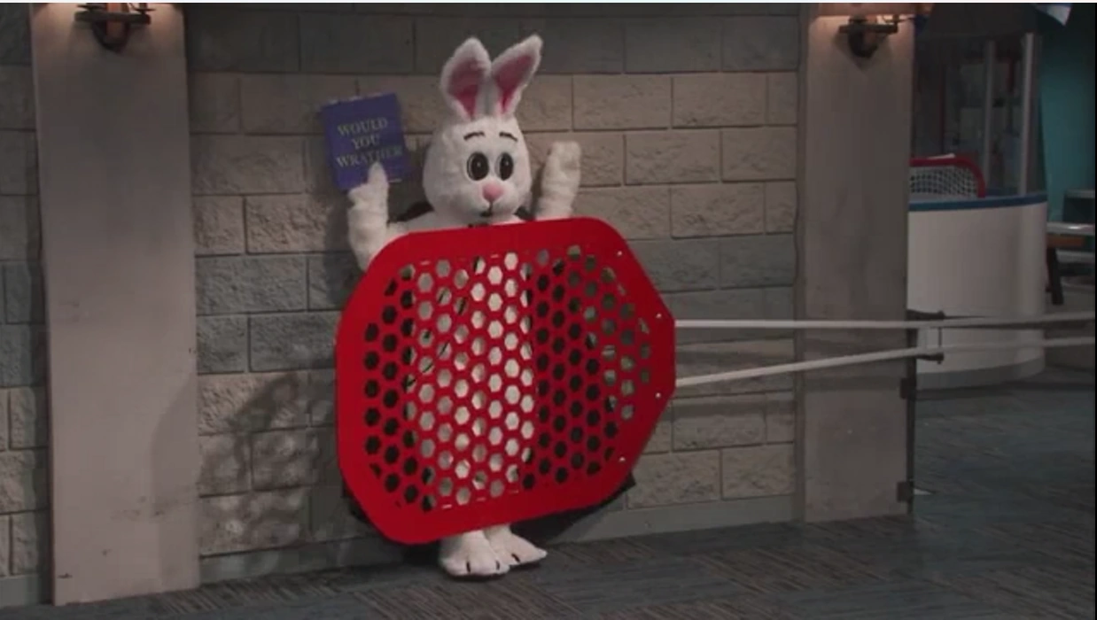 Would You Wrather Catch an Evil Bunny? | Coop & Cami Ask the World