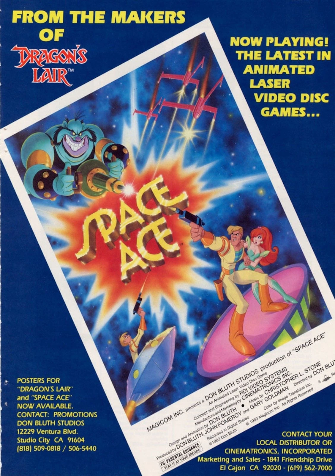 Space Ace (game) | Dragon's Lair Wiki | Fandom