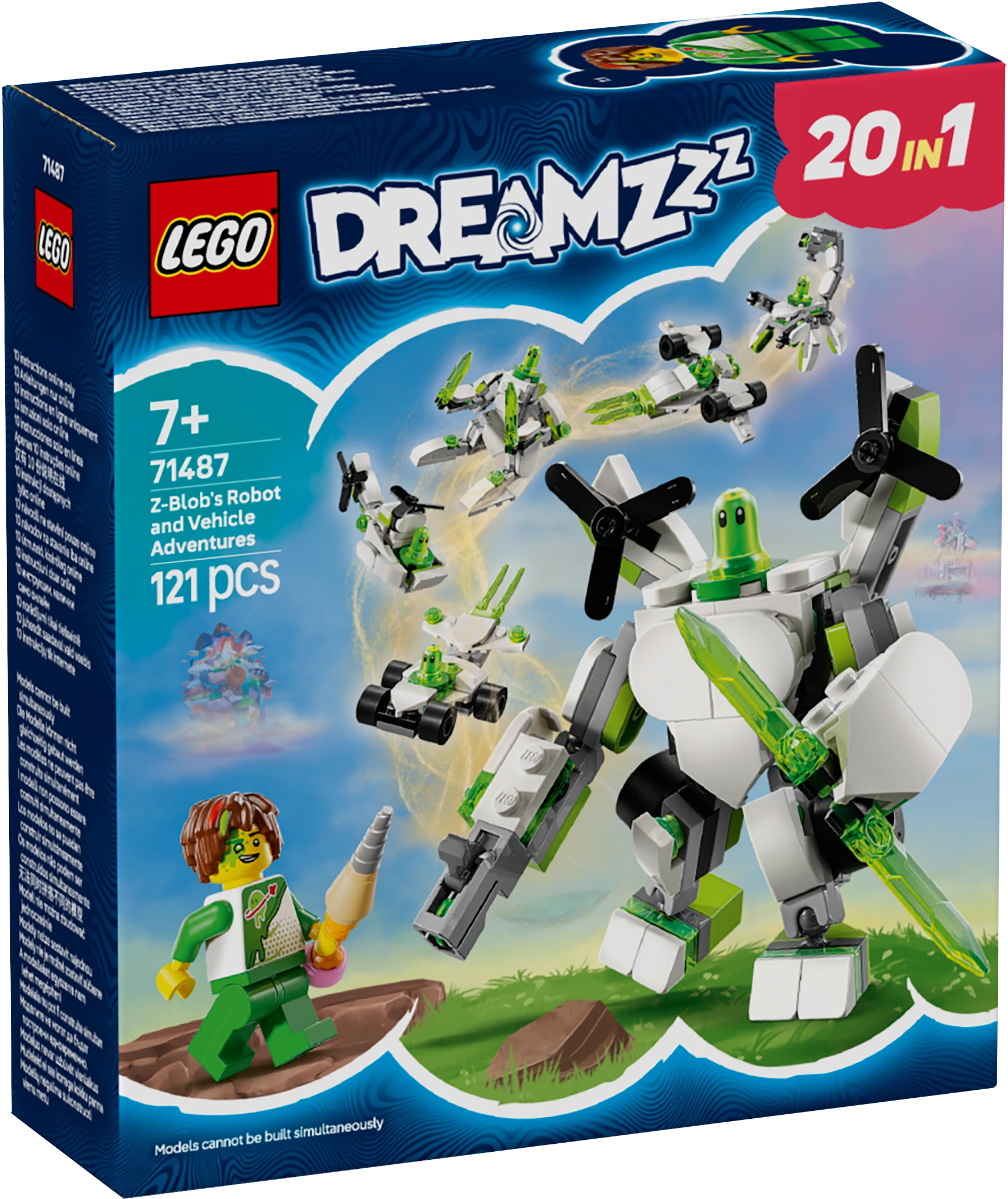 71487 Z-Blob's Robot and Vehicle Adventures | Lego dreamzzz Wiki
