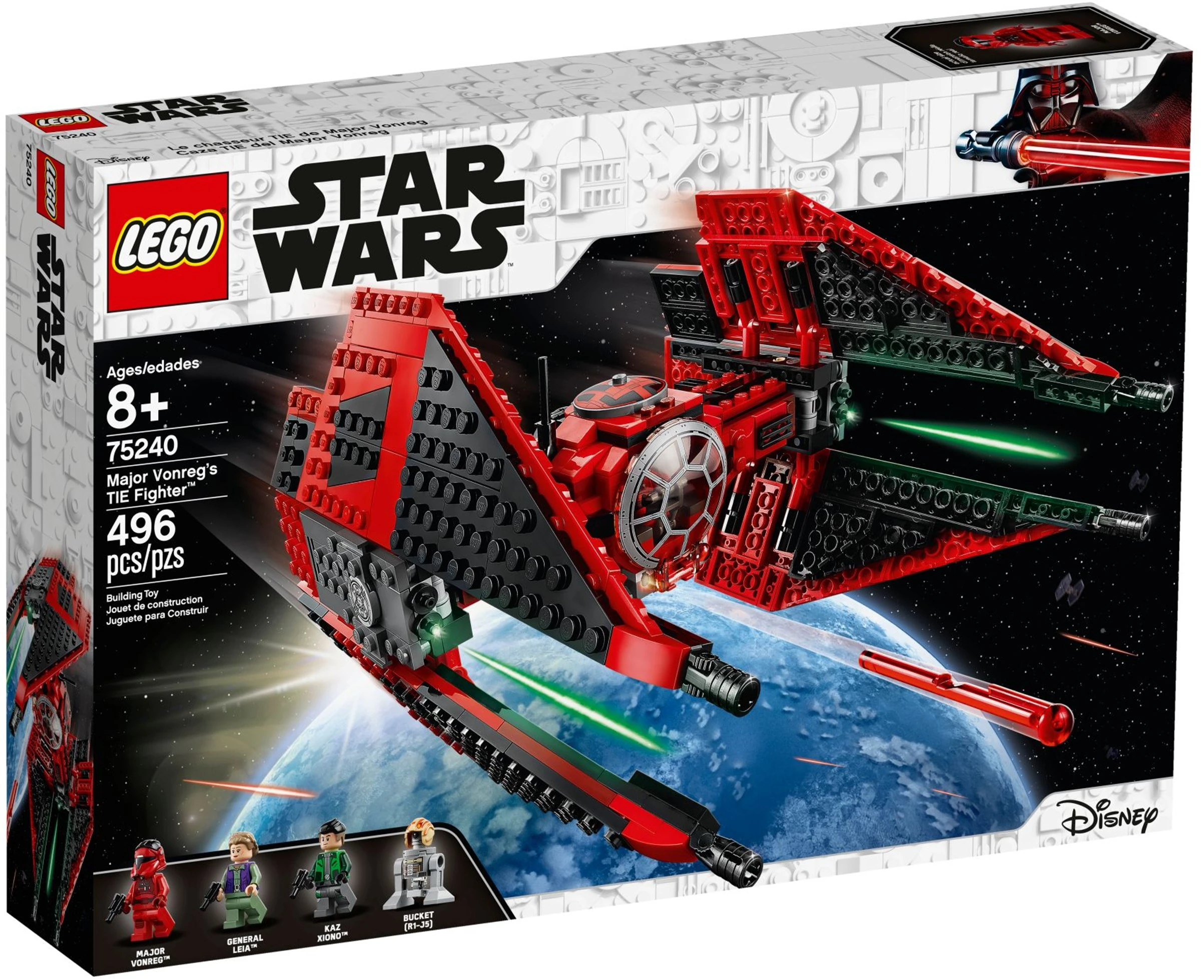 75240 Major Vonreg's TIE Fighter | Lego Star Wars Wiki | Fandom