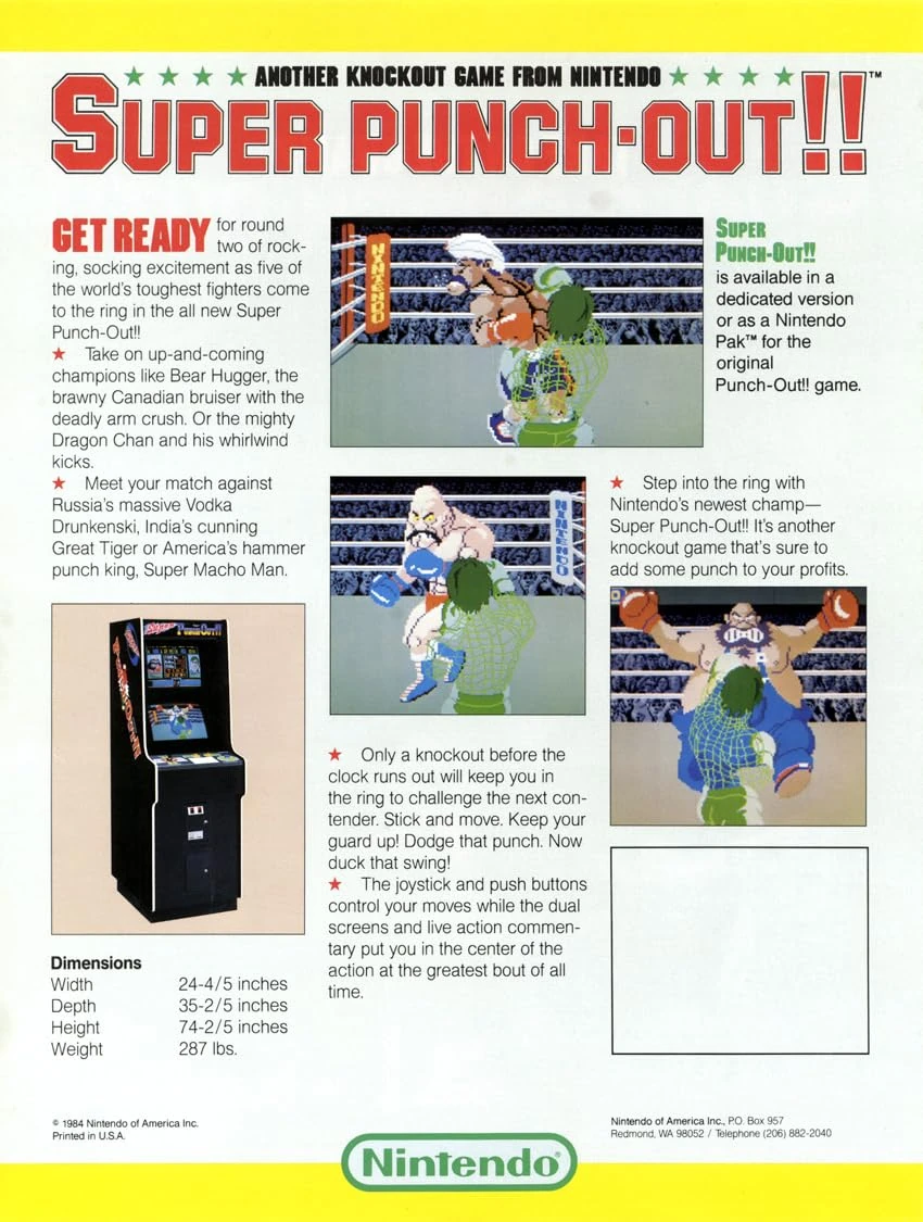 Super Punch-Out!! (arcade) | Punch-Out!! Wiki | Fandom