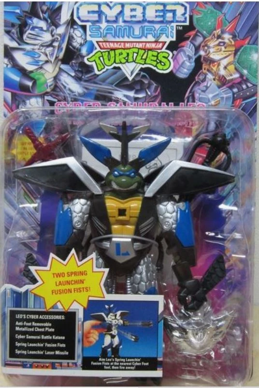 Cyber Samurai Leo (1994 action figure) | TMNTPedia | Fandom